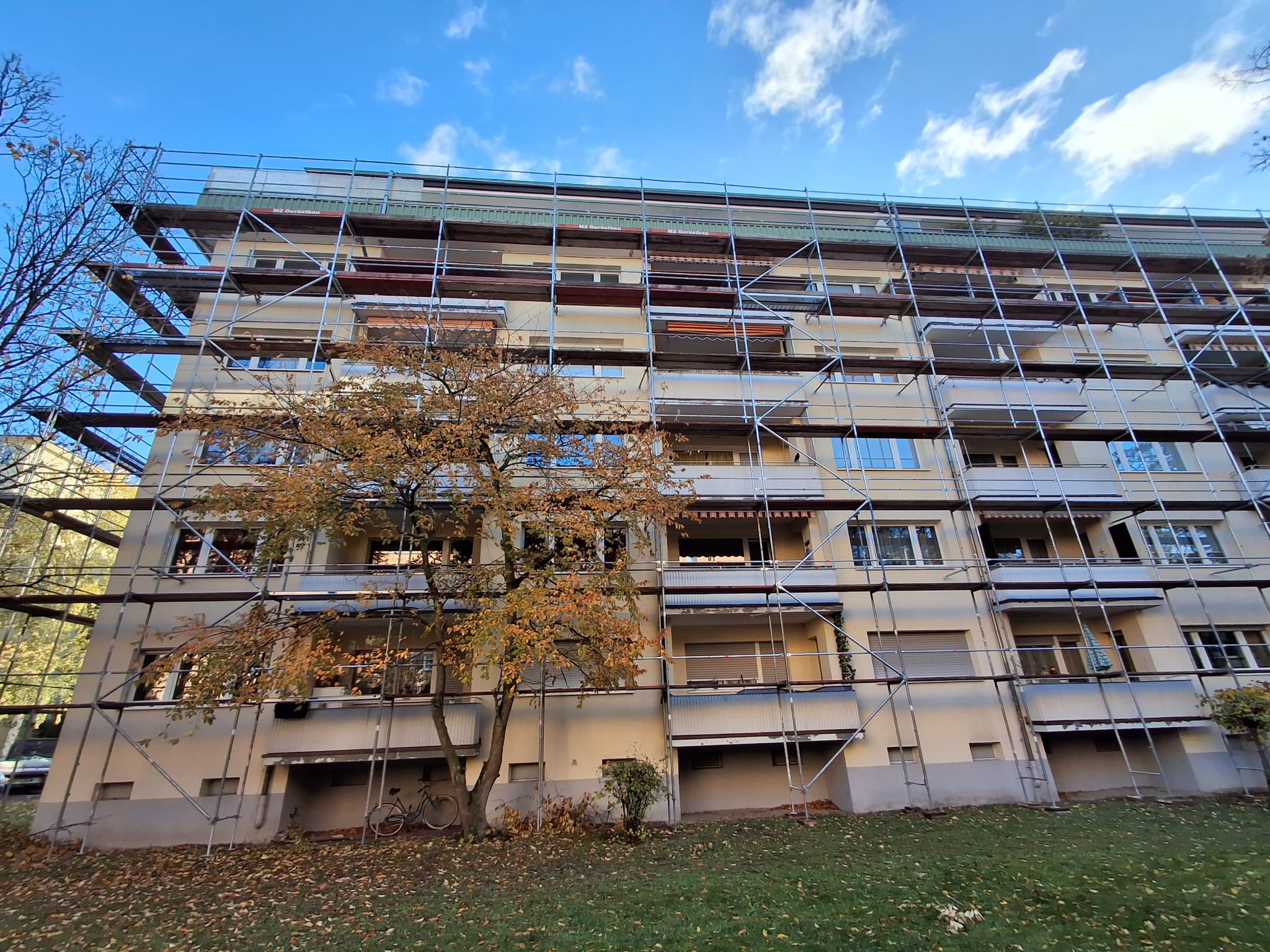 Dachfanggerüst – Absturzsicherung